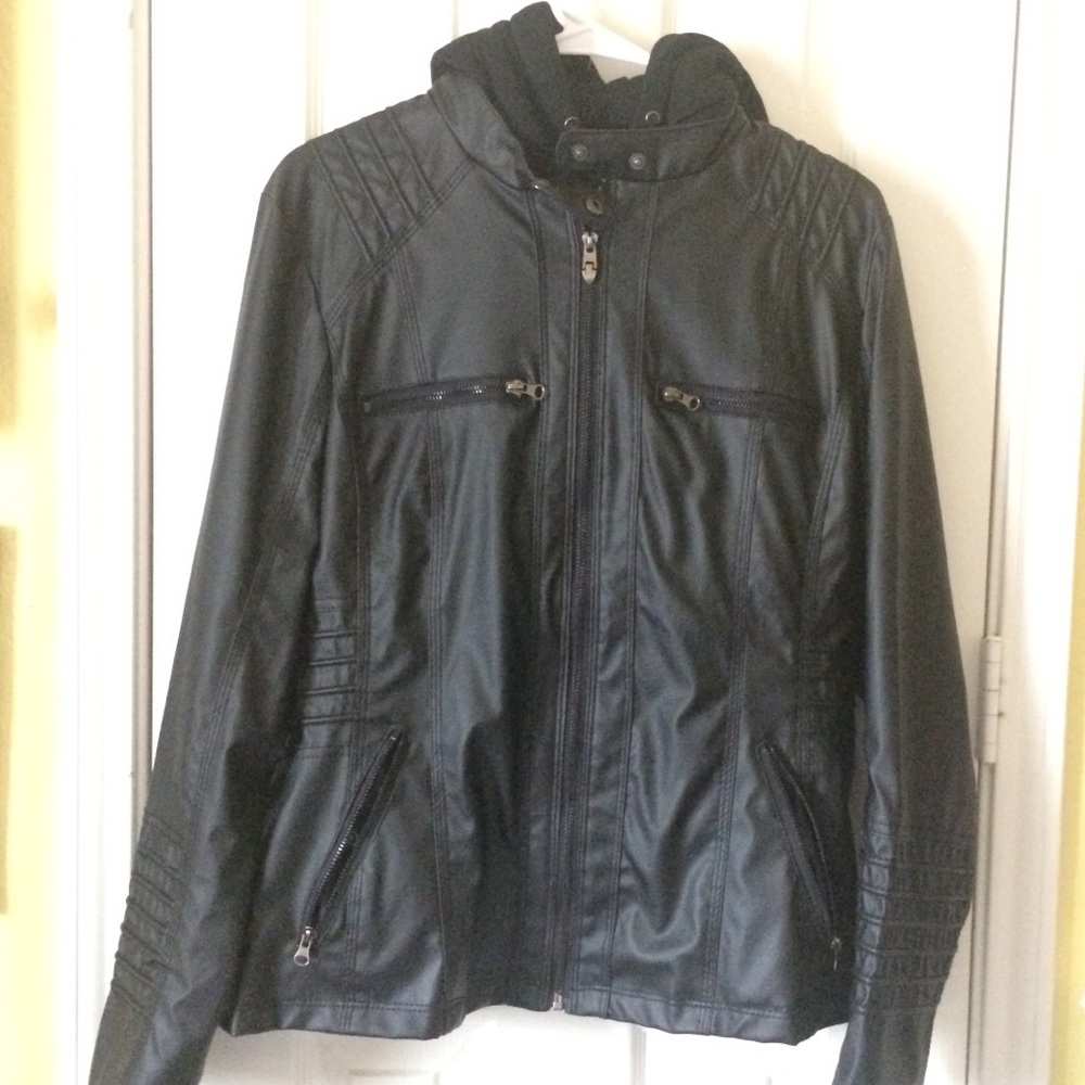 Leather jacket